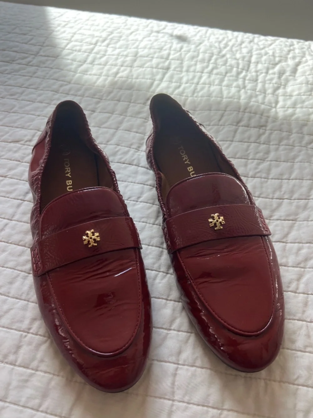 Tory Burch Ballet Loafer. Smoke Paprika. Sz. 8-1/2.